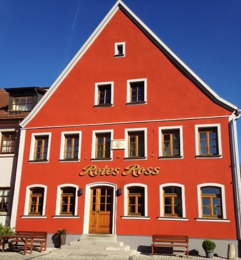 Hotel-Gasthof Rotes Ross Markt Einersheim Экстерьер фото